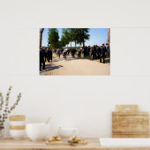 Start der ersten Tour de France Circa 1903 Poster (Küche)