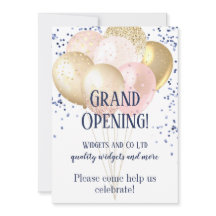 Start der Grand Opening Business