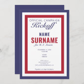 Start der Kampagne "Kickoff Gala" für politische K Einladung (Vorne/Hinten)