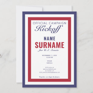 Start der Kampagne "Kickoff Gala" für politische K Einladung