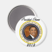 Start der Kampagne von Präsident Obama 2012 Magnet (Vorderseite/Rückseite)