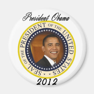 Start der Kampagne von Präsident Obama 2012 Magnet