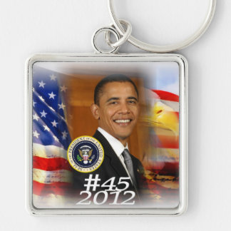Start der Kampagne von Präsident Obama 2012 Schlüsselanhänger