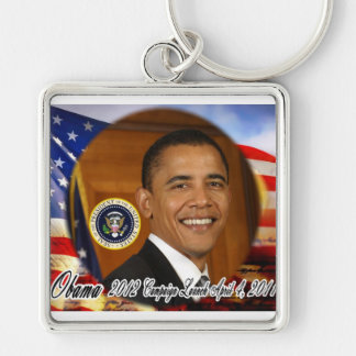 Start der Kampagne von Präsident Obama 2012 Schlüsselanhänger