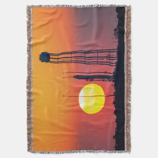 Start der NASA Antares Rocket Sunrise Decke (Vorderseite Vertikal)