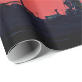 Start der NASA Antares Rocket Sunrise Geschenkpapier (Rolleneckpunkt)