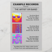 Start der neuen Album - HT dot textured Flyer (Hinten)