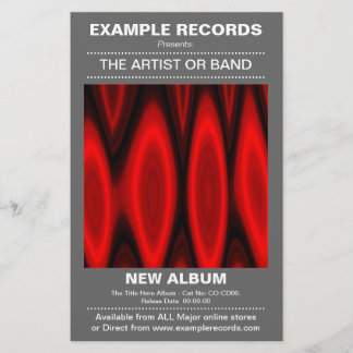 Start der neuen Albumreihe - Grau Flyer
