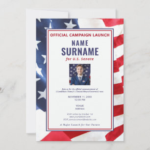 Start der Offiziellen Kampagne des Fotos für polit Einladung