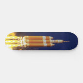 Start der Orion Spacecraft-Rakete der NASA Skateboard (Horizontal)