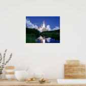 Start der Raumfähre Poster (Küche)