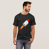 Start der Raumschifffahrt T-Shirt (Vorne ganz)