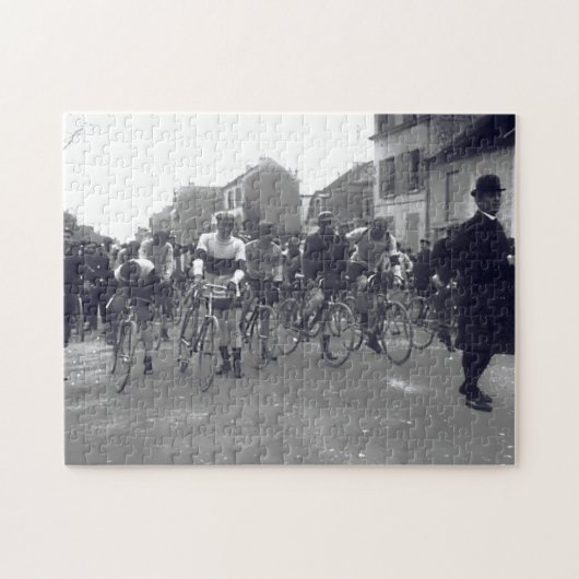 Start der Rennstrecke Paris-Roubaix1908 Puzzle (Horizontal)