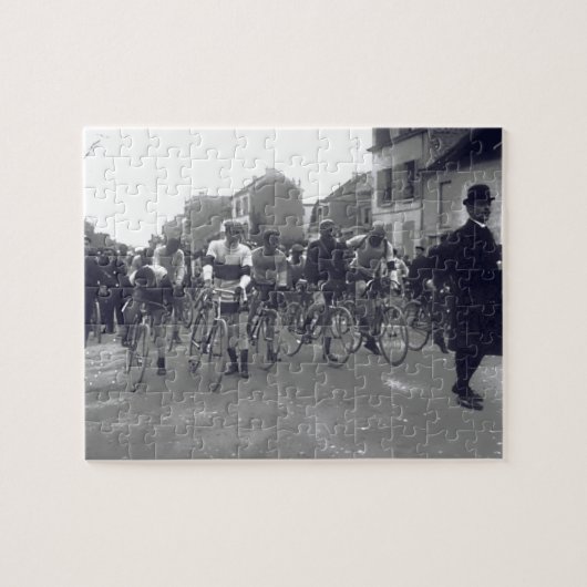Start der Rennstrecke Paris-Roubaix1908 Puzzle (Horizontal)