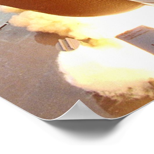 Start der Space Shuttle Discovery (STS-26) Poster (Ecke)