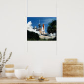 Start der Space Shuttle Discovery (STS-26) Poster (Küche)