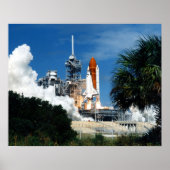 Start der Space Shuttle Discovery (STS-26) Poster (Vorne)