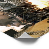 Start der Space Shuttle Discovery (STS-26) Poster (Ecke)