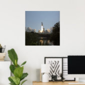 Start der Space Shuttle Discovery (STS-29) Poster (Heimbüro)