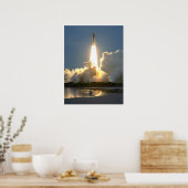 Start der Space Shuttle Discovery (STS-48) Poster (Küche)