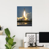 Start der Space Shuttle Discovery (STS-48) Poster (Heimbüro)