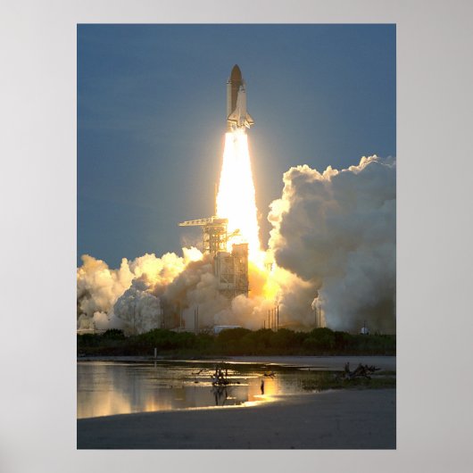 Start der Space Shuttle Discovery (STS-48) Poster (Vorne)