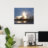 Start der Space Shuttle Discovery (STS-48) Poster (Heimbüro)