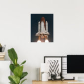 Start der Space Shuttle Discovery (STS-70) Poster (Heimbüro)