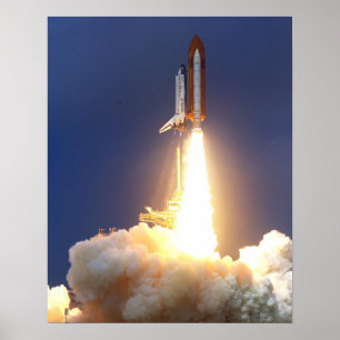 Start der Space Shuttle Discovery (STS-85) Poster