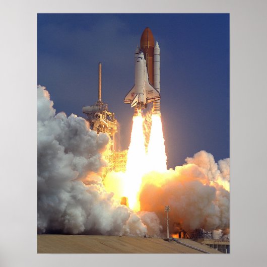 Start der Space Shuttle Discovery (STS-85) Poster (Vorne)