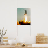 Start der Space Shuttle Discovery (STS-91) Poster (Küche)