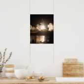 Start der Space Shuttle Discovery (STS-92) Poster (Küche)