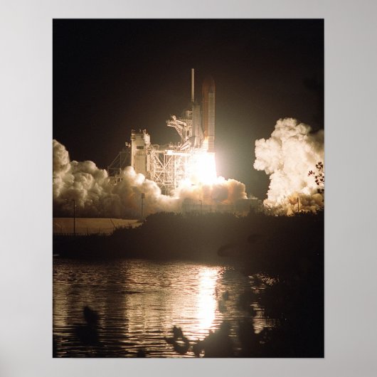Start der Space Shuttle Discovery (STS-92) Poster (Vorne)