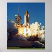 Start der Space Shuttle Discovery (STS-95) Poster (Vorne)