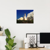 Start der Space Shuttle Discovery (STS-95) Poster (Heimbüro)