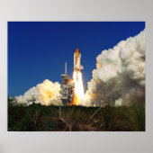 Start der Space Shuttle Discovery (STS-95) Poster (Vorne)