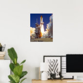 Start der Space Shuttle Discovery (STS-95) Poster (Heimbüro)