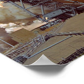 Start der Space Shuttle Discovery (STS-95) Poster (Ecke)