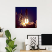 Start der Space Shuttle Discovery (STS-96) Poster (Heimbüro)
