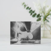 Start der Titanic Postkarte (Stehend Vorderseite)