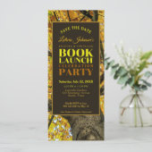 Start des Autumn Vibes Nature Book Save the Date Einladung (Stehend Vorderseite)