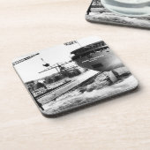 Start des Edmund Fitzgerald Mighty Fitz Getränkeuntersetzer (Linke Seite)