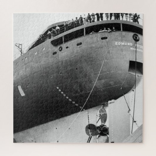 Start des Edmund Fitzgerald (Stern Shot) Puzzle (Vertikal)