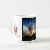 Start des ersten Space Shuttles STS-1 Columbia Kaffeetasse (Vorderseite Links)