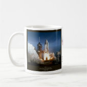 Start des ersten Space Shuttles STS-1 Columbia Kaffeetasse (Links)
