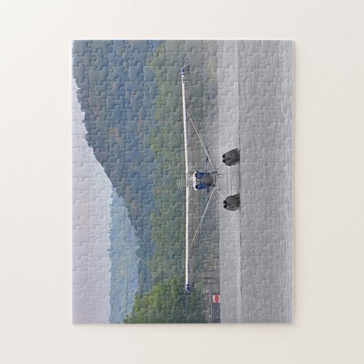 Start des Flugzeugs Puzzle (Vertikal)