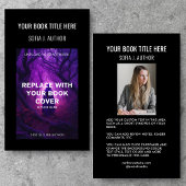 Start des Fotos Schriftsteller und Buchsignatur sc Visitenkarte