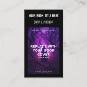 Start des Fotos Schriftsteller und Buchsignatur sc Visitenkarte (Vorderseite)