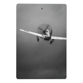 Start des Mustangs P-51 im Sturm Mini Klemmbrett (Rückseite)