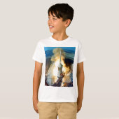 Start des Raumfahrzeugs Apollo 11 Saturn V T-Shirt (Vorne ganz)
